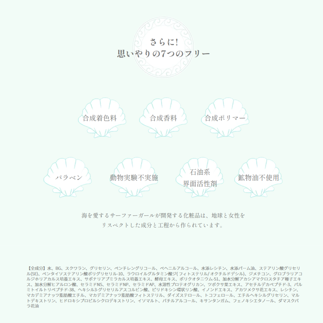 【送料無料】◆Lahaina for Beach Peopleエイジングケアコスメ2点セット(化粧水&美容クリーム)