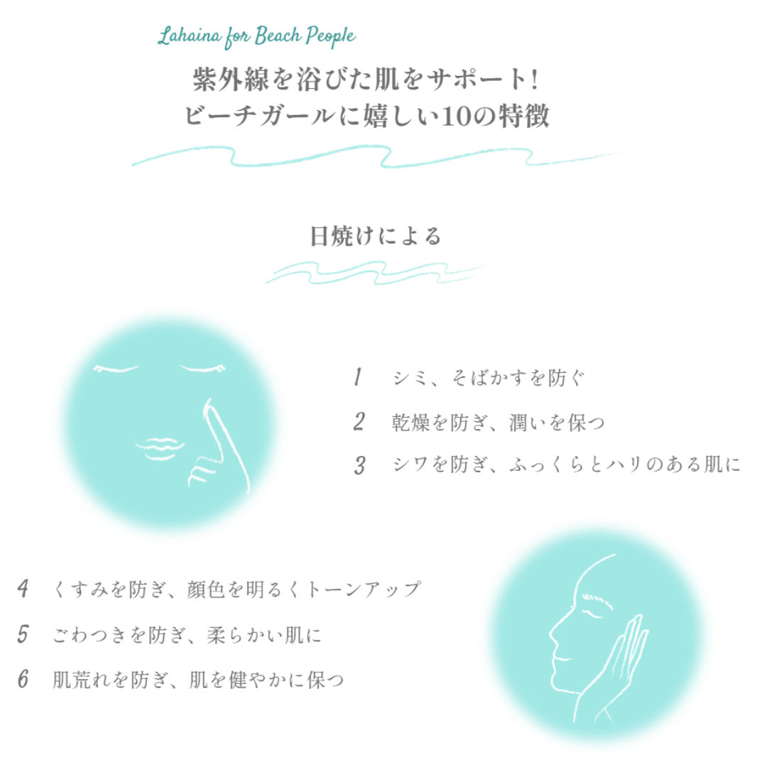 <日にち変更のお客様専用✨【定期配送・送料無料】◆Lahaina for Beach Peopleエイジングケアコスメセット(化粧水&美容クリーム)