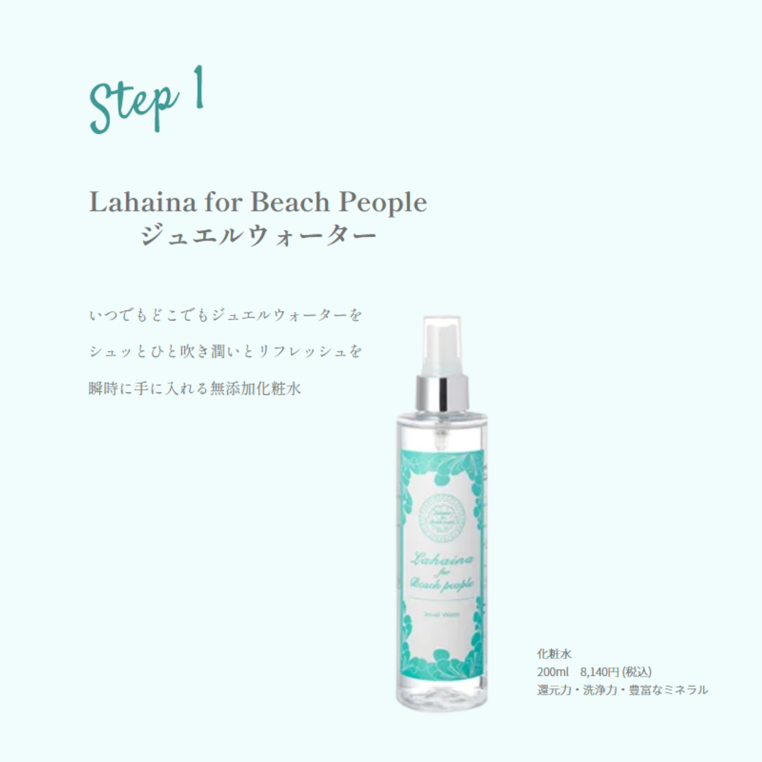 母の日ギフト✨◆Lahaina for Beach People コスメ&サプリ3点セット&透明トートバッグ◆