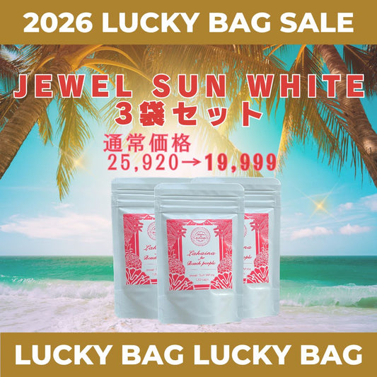 𓇼★𓇼 2026年福袋 𓇼★𓇼 ジュエルサンホワイト(大)3個セット✨