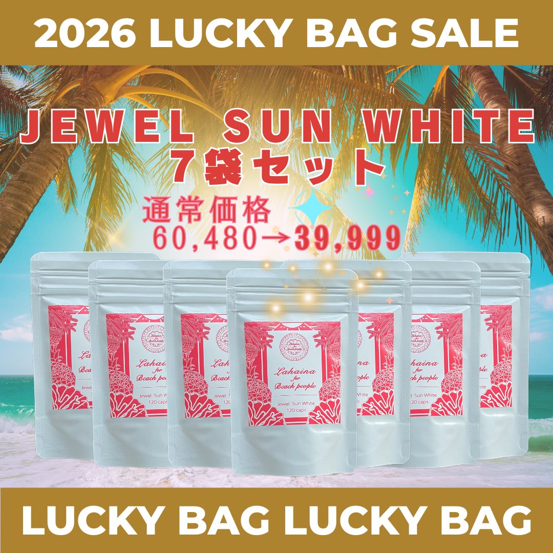 𓇼★𓇼 2026年福袋 𓇼★𓇼 ジュエルサンホワイト(大)7個セット✨